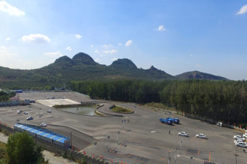 奉轩驾校考试现场