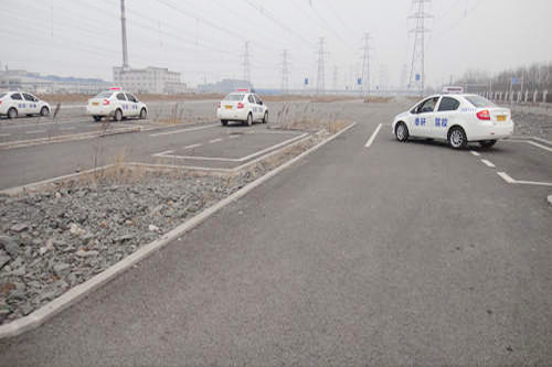 准备侧方停车